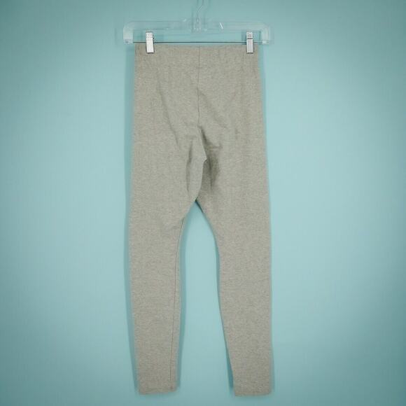 Good American 2 Size Medium M Leggings Heather Gray Pull On Stretch Cotton - Picture 2 of 5